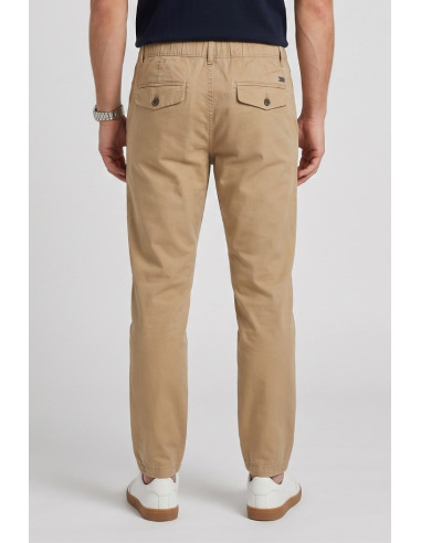 Datch pantalone con laccio in misto lino e cotone DM4138 [a12f6e76]