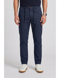 Datch pantalone con laccio in misto lino e cotone DM4138 [c7c13074]