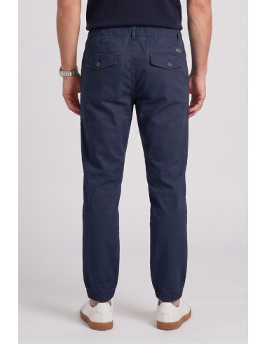 Datch pantalone con laccio in misto lino e cotone DM4138 [1ee77379]