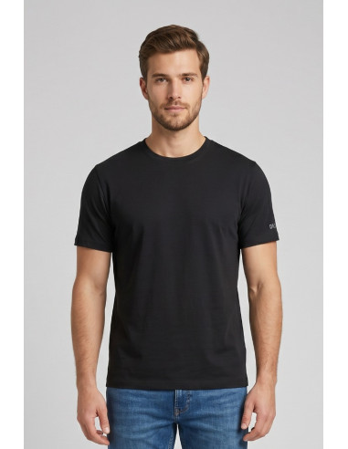 Datch t-shirt girocollo in cotone DM9302 [efe5ba89]