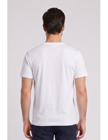 Datch t-shirt girocollo in misto cotone DM9304 [65cc6913]