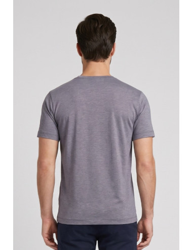 Datch t-shirt girocollo in misto cotone DM9304 [fed2d315]