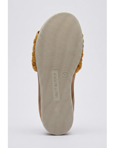 Claude ciabatta con fascia intrecciata L50/70 [0e9812c3]