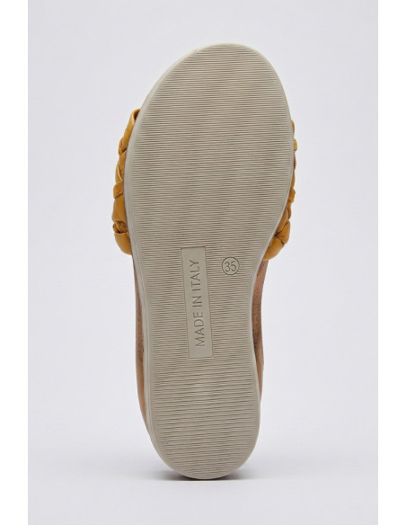 Claude ciabatta con fascia intrecciata L50/70 [0e9812c3]
