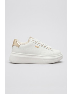 Liu Jo sneaker in pelle bottalata Babol 01 BF5059PX748 [f5aa7f86]