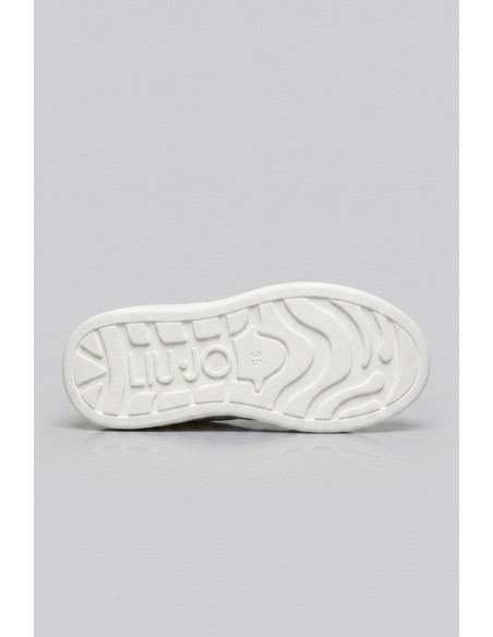 Liu Jo sneaker in pelle bottalata Babol 01 BF5059PX748 [29dc7b95]
