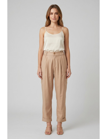 Celye pantalone con tasconi SS26C0683 [f5cfb455]