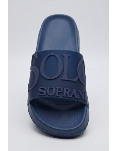 Solo Soprani ciabatta a fascia con logo SSM519N22 [356cc80f]