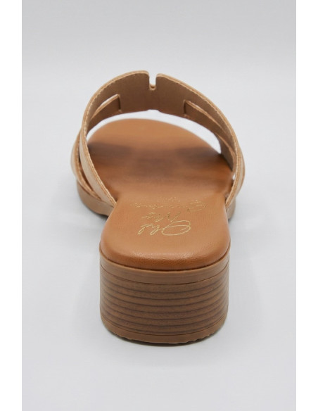 Oh! My Sandals ciabatta con fascia incrociata 5880 [e9d6fa0e]