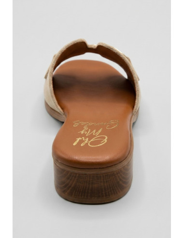 Oh! My Sandals ciabatta con dettaglio sulla fascia 5890 [28bdb8f0]