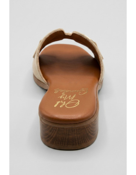 Oh! My Sandals ciabatta con dettaglio sulla fascia 5890 [28bdb8f0]