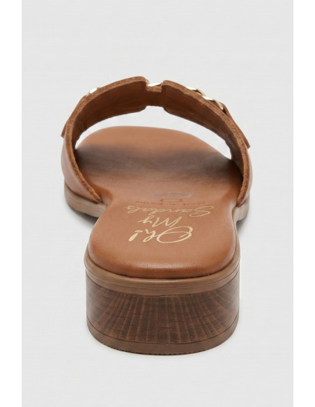 Oh! My Sandals ciabatta con dettaglio sulla fascia 5890 [4930b438]