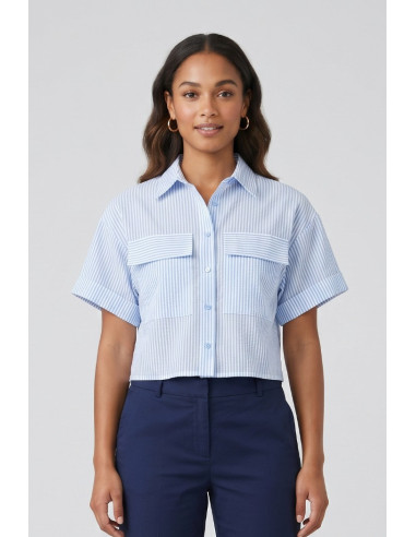 Celye camicia rigata SS26C0603 [2fa7b2be]