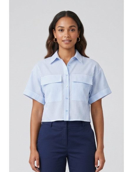 Celye camicia rigata SS26C0603 [2fa7b2be]