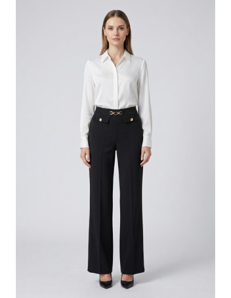 Fly Girl pantalone in tessuto stretch 31317/01 [2b51da3d]