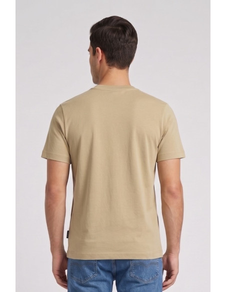 Henry Cotton's t-shirt in piquet con logo ricamato TS616040 [67d04f48]