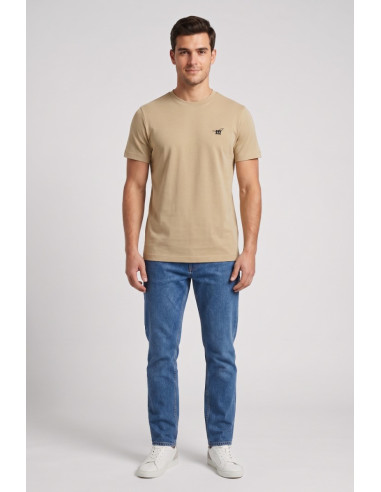 Henry Cotton's t-shirt in piquet con logo ricamato TS616040 [d0cd8e4c]