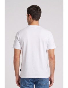 Henry Cotton's t-shirt in piquet con logo ricamato TS616040 [9a20ab4c] 2