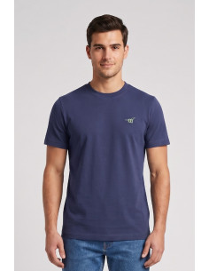 Henry Cotton's t-shirt in piquet con logo ricamato TS616040 [013e114a]