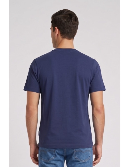 Henry Cotton's t-shirt in piquet con logo ricamato TS616040 [d8185247]