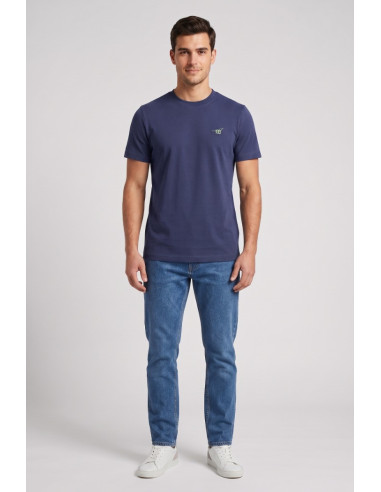 Henry Cotton's t-shirt in piquet con logo ricamato TS616040 [6f059343]