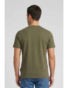 Henry Cotton's t-shirt in piquet con logo ricamato TS616040 [fb46c3a9] 2