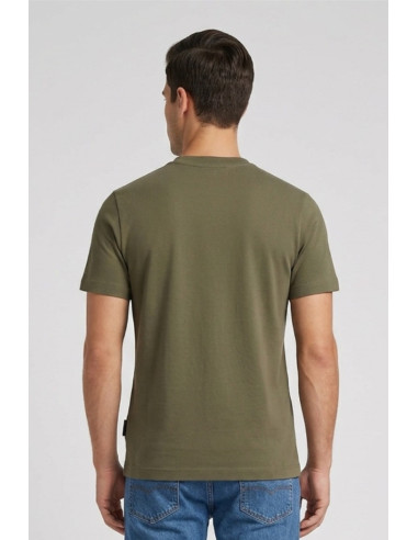 Henry Cotton's t-shirt in piquet con logo ricamato TS616040 [226080a4]