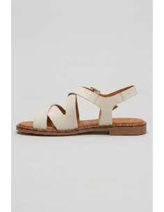 Oh! My Sandals sandalo con fasce incrociate 5832 [92d56a71] 2