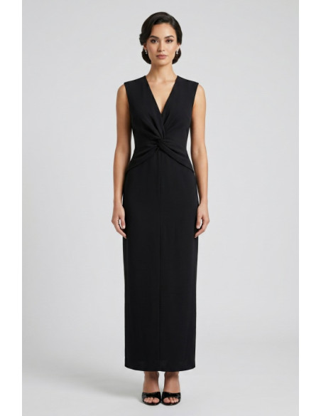 GM by Gai Mattiolo abito lungo in poliviscosa stretch gm3927 [ec0a4288]