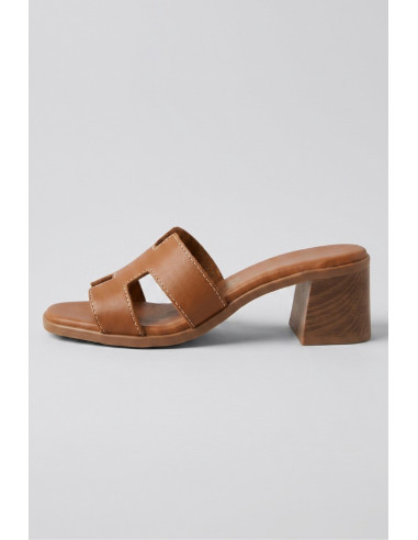 Oh! My Sandals ciabatta con fascia sagomata e tacco largo 5900 [ea15656d]