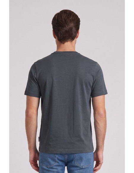 Henry Cotton's t-shirt in jersey di cotone stretch TS616041 [20cb1c53]