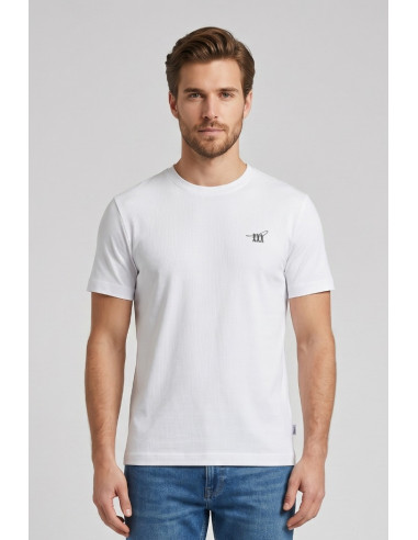 Henry Cotton's t-shirt in jersey di cotone stretch TS616041 [0218233b]
