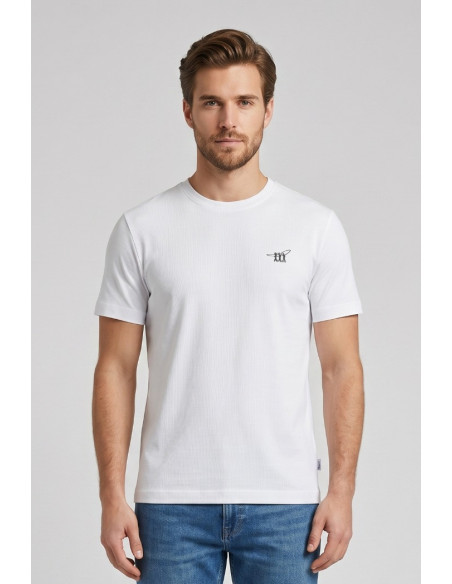 Henry Cotton's t-shirt in jersey di cotone stretch TS616041 [0218233b]