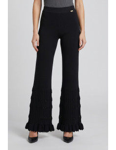 Influencer pantalone in viscosa stretch 05J7754 [3516eb88]