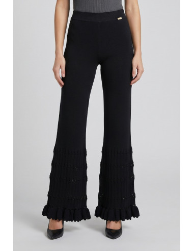 Influencer pantalone in viscosa stretch 05J7754 [3516eb88]