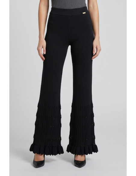 Influencer pantalone in viscosa stretch 05J7754 [3516eb88]