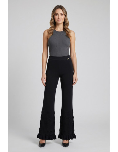 Influencer pantalone in viscosa stretch 05J7754 [5b2d6981]