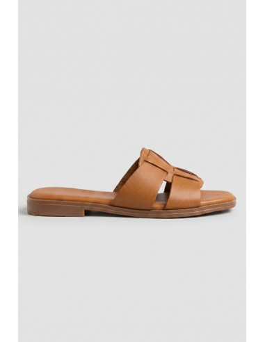 Oh! My Sandals ciabatta con fascia intrecciata 5823 [39eae2d3]