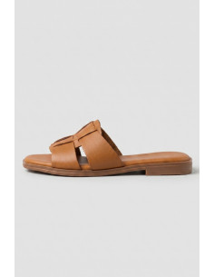 Oh! My Sandals ciabatta con fascia intrecciata 5823 [39eae2d3] 2