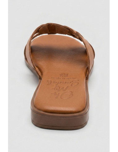 Oh! My Sandals ciabatta con fascia intrecciata 5823 [528127c4]
