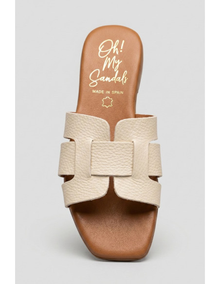 Oh! My Sandals ciabatta con fascia incrociata 5880 [9ed1c388]