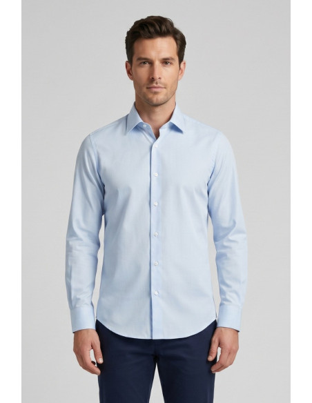 Vipa Camiceria camicia tailor fit in cotone TWILL [401d9fc1]