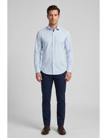 Vipa Camiceria camicia tailor fit in cotone TWILL [2e261dc8]