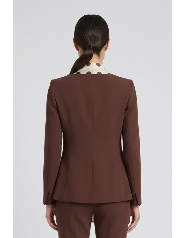 GM by Gai Mattiolo giacca con foulard a pois GM3703 [9768a461]