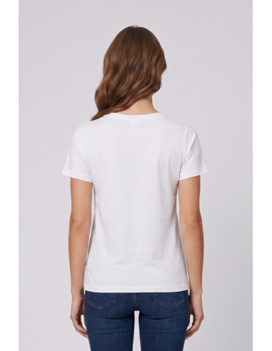 Influencer t-shirt in cotone stretch 05G0527 [ae576f5d]