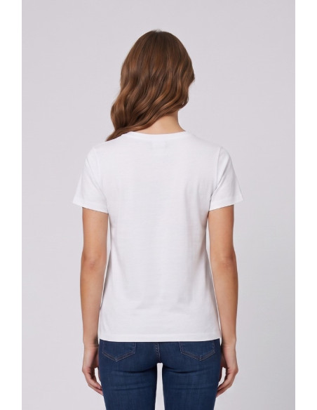 Influencer t-shirt in cotone stretch 05G0527 [ae576f5d]
