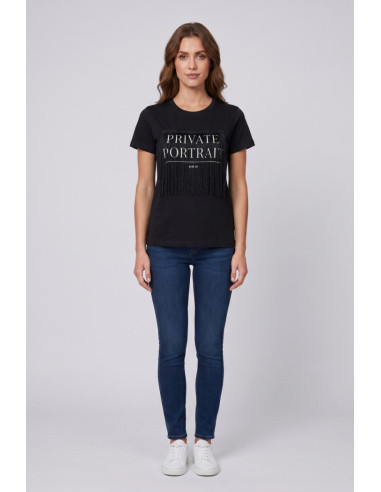 Influencer t-shirt in cotone stretch 05G0527 [324816d5]