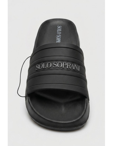Solo Soprani ciabatta con maxi fascia logata SSM519N03 [ed5212c4]