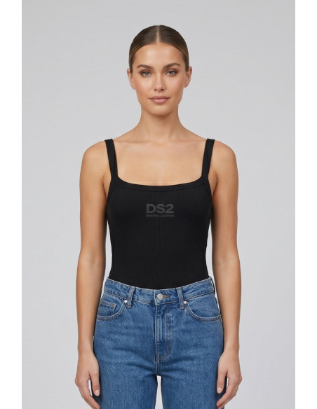 Drop Season 2 body a costine con logo SS26W543 [1a16bfaf]