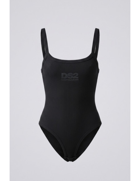 Drop Season 2 body a costine con logo SS26W543 [717d7ab8]